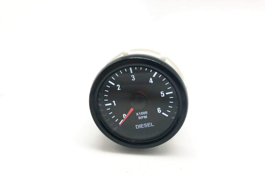 52mm 0-6000 RPM (On dash) Electrical Tachometer Gauge for Diesel Motor Engine