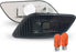 Smoke Front Bumper Side Marker Light Set - Amber Signal Light Side Marker Indicators - Reflectors for 2002-2003 Subaru Impreza TS RS WRX STI
