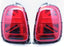 LED Tail Lights For 2014-2018 Mini Cooper F56 UK UNION JACK LCI RED Lens
