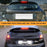 Smoke LED 3rd Third Stop Brake Light - High Mount Stop Light - Cargo Lamp Tail Light Waterproof Replacement for Ford Fiesta MK7 JA8 + Ford Focus MK3