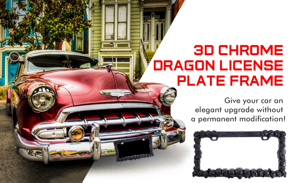 Aluminum License Plate Frame

