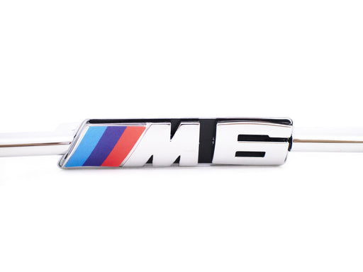 thumbnail image 2 of MBZHALO Chrome License Plate Frame + 3D Logo – Stainless Steel Front Plate Combo 2 of 4