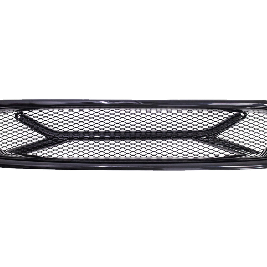 Front Mesh Grille Aluminum Front Brace Bar For 2018-2021 Subaru