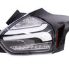For 2015-2018 Ford Focus Mk3.5 3D/5D JDM Black LED Tail Lights Dynamic Indicator