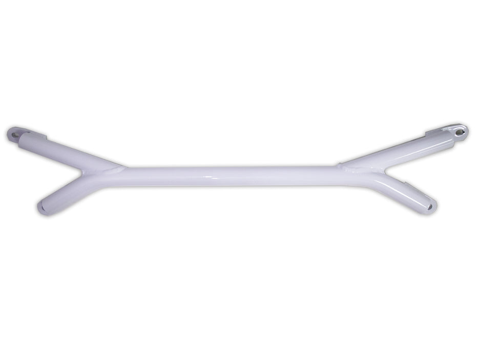 Aluminum Front Brace Bar For 2015-2021 Subaru WRX STI White Painting Aesthetic