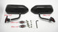 Custom GP Carbon Race Small Mirrors Auto/Bike F1 Type Kit Side Wing Pair RH+LH