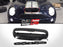 Modified Air Intake Hood Vent For 01-06 Mini Cooper R52 R53 S Gen1 Glossy Black