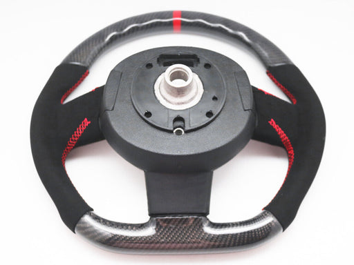 Steering Wheel for 2007-2013 Mini Cooper R55 R56 R58 R59 S Mk2 Carbon Alcantara