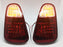 Red Clear Fully LED Tail Lights Rear Lamps Fits 2001-2004 Mini Cooper R50 R52 R53