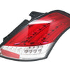 LED Tail Light Assembly For 2010-2016 Suzuki Swift Sport - Red Lens Fully LED