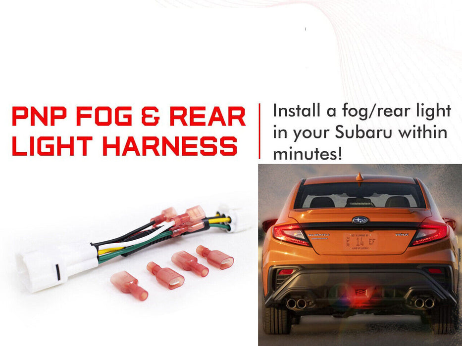Plug And Play Harness For 2022+ Subaru WRX VB - PNP F1 Rear 4th Brake Fog Light