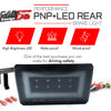 F1 LED Rear Fog Light Kit Plug and Play Brake Light Smoked For 2022+ Subaru WRX