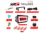 F1 LED Rear Fog Light Kit Plug and Play Brake Light WH/RD For 2022+ Subaru WRX