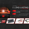 F1 LED Rear Fog Light Kit Plug and Play Brake Light Smoked For 2022+ Subaru WRX
