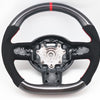 Steering Wheel for 2007-2013 Mini Cooper R55 R56 R58 R59 S Mk2 Carbon Alcantara