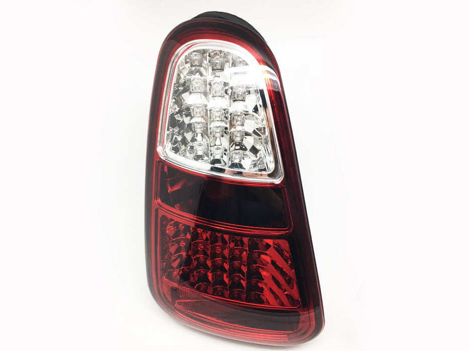 Mini R50 Led Rear Lights Red Clear Fully LED Tail Lights Rear Lamps Fits 2001-2004 Mini Cooper ...