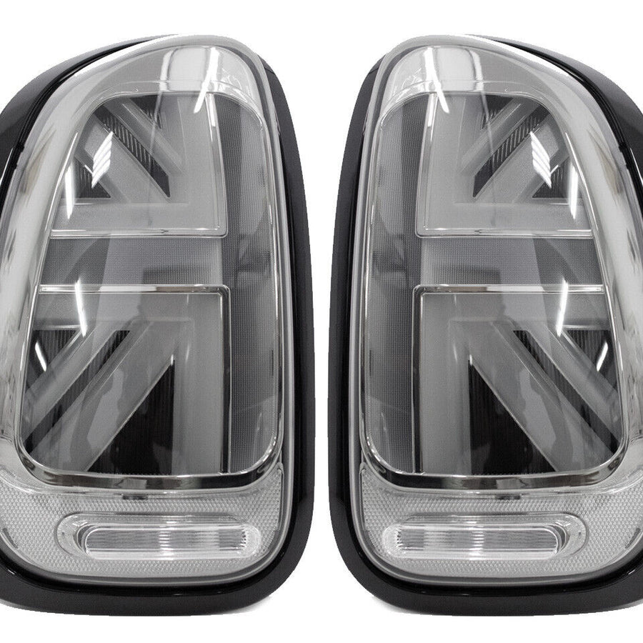 Jack Union LED Tail lights UK Flag For Mini Cooper Countryman R60 Sm