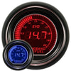52MM DIGITAL EVO GAUGE WIDEBAND AIR FUEL RATIO METER RED/BLUE LED SMOKE