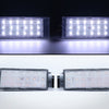 LED LICENSE PLATE LIGHTS FOR SMART CAR FORTWO 453 3RD GEN - WHITE CAN-BUS 18-SMD
